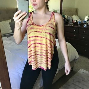 Vibrant colored tank top